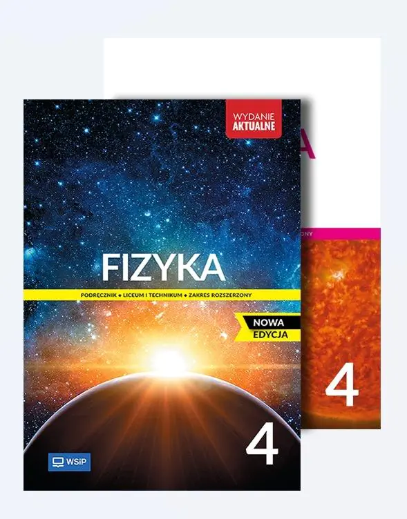 Książka - Fizyka LO 4 Pakiet: podręcznik zbiór zadań ZR
