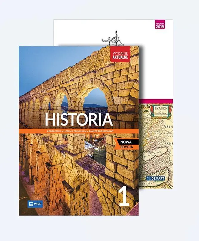 Książka - Historia LO 1 Pakiet: podręcznik atlas ZP