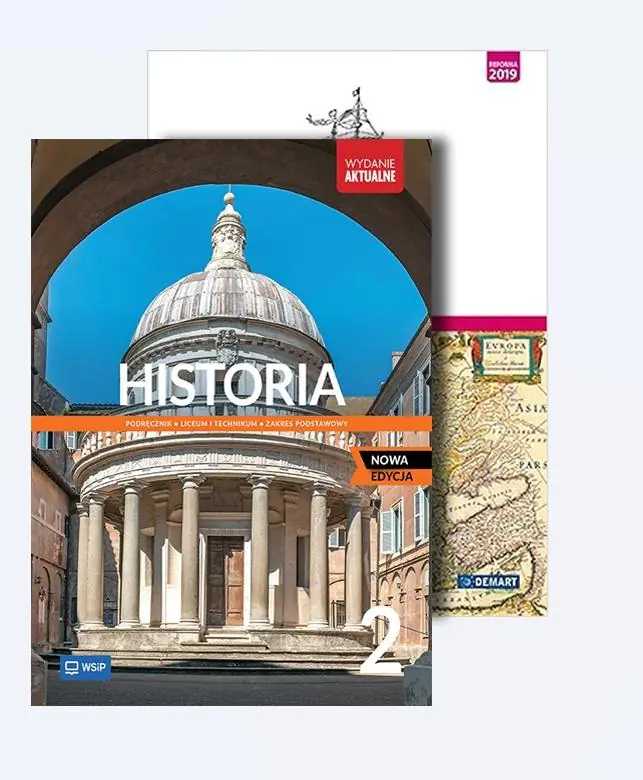 Książka - Historia LO 2 Pakiet: podręcznik atlas ZP