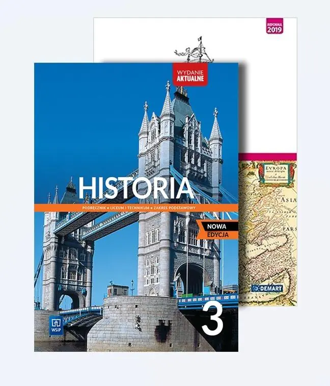 Książka - Historia LO 3 Pakiet: podręcznik atlas ZP