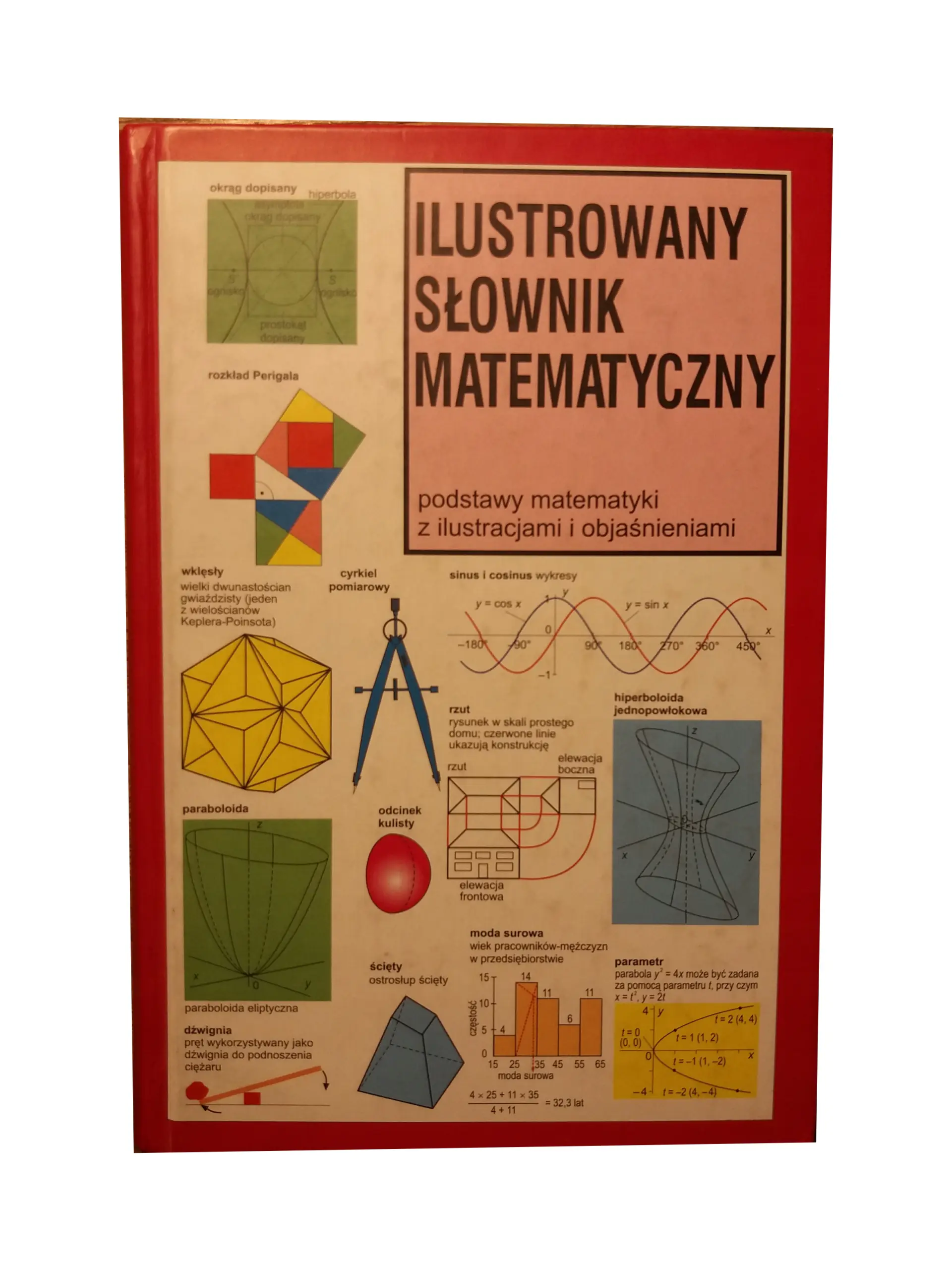 Książka - Ilustrowany słownik matematyczny