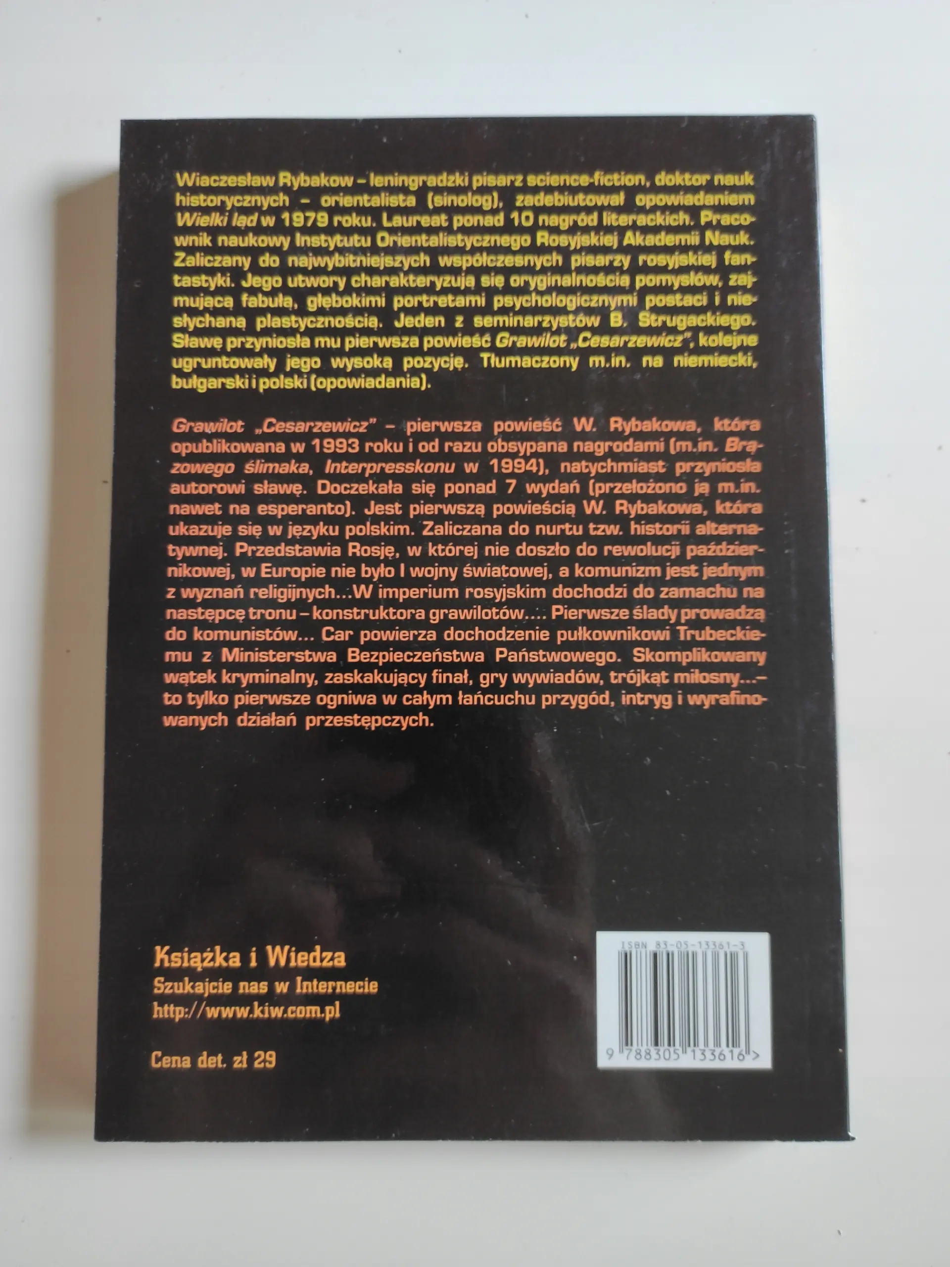 Książka - Grawilot Cesarzewicz