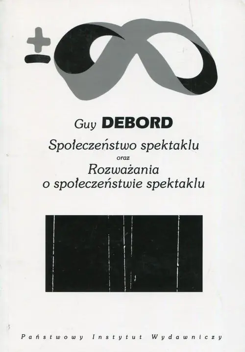 Książka - Społeczeństwo spektaklu