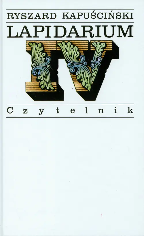 Książka - Lapidarium IV
