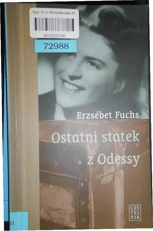 Książka - Ostatni statek z Odessy