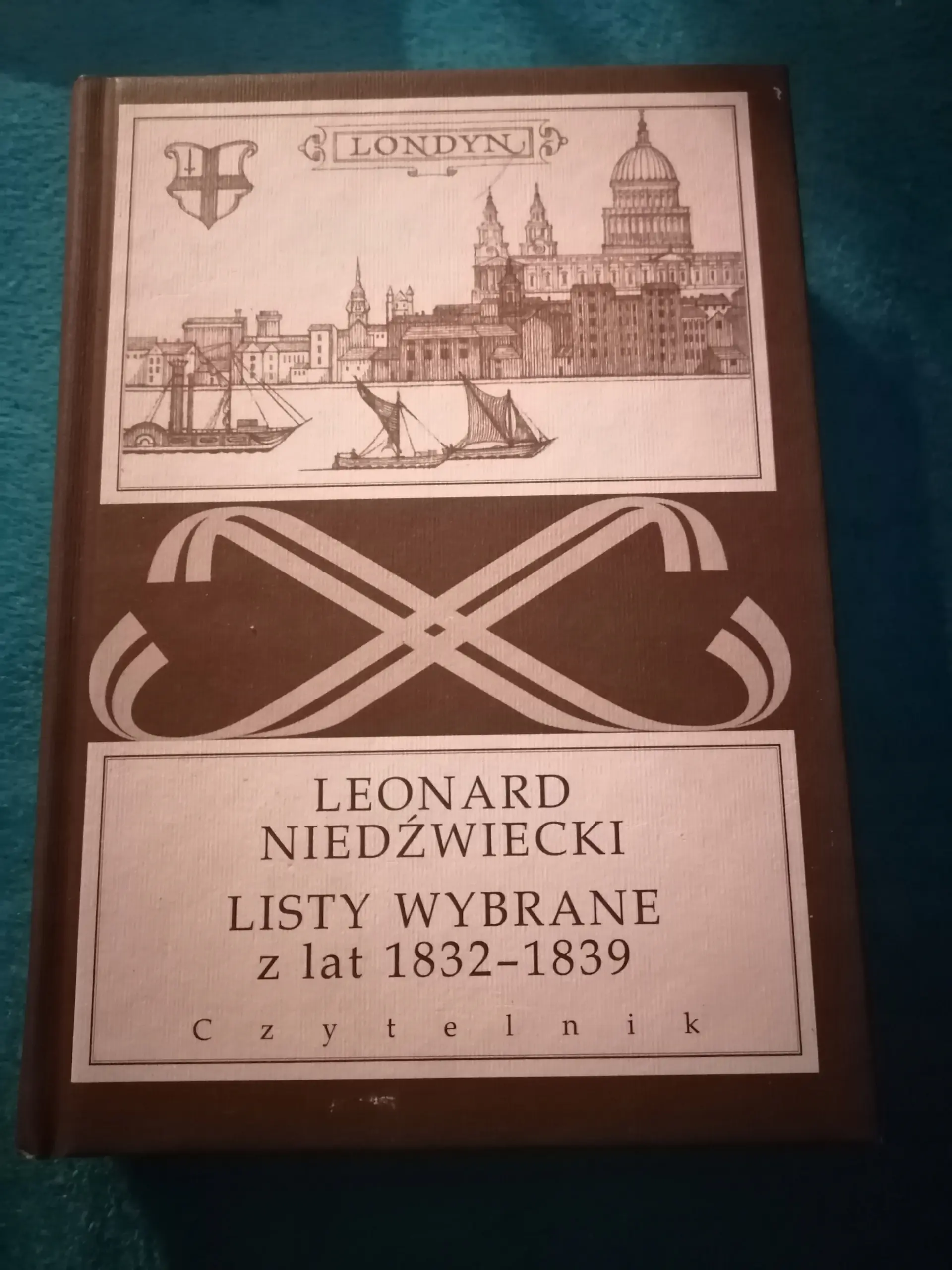 Książka - Listy wybrane z lat 1832-1839 - Leonard Niedźwiecki - 