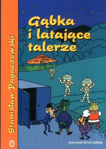 Książka - Gąbka i latające talerze