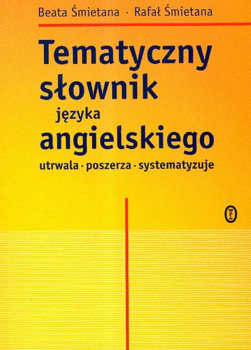 Książka - Tematyczny słownik języka angielskiego