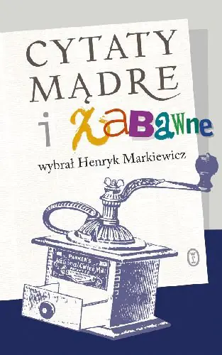 Książka - Cytaty mądre i zabawne