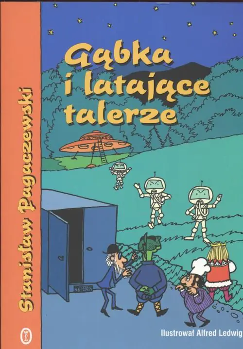 Książka - Gąbka i latające talerze