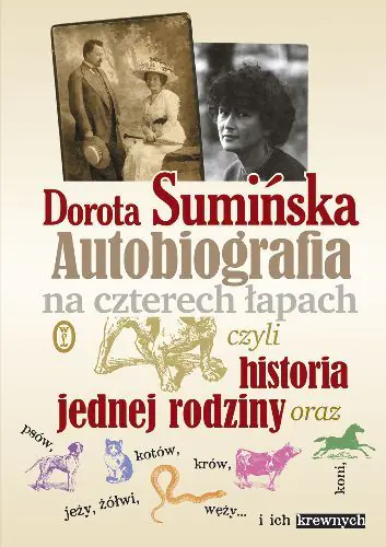Książka - Autobiografia na czterech łapach czyli historia jednej rodziny