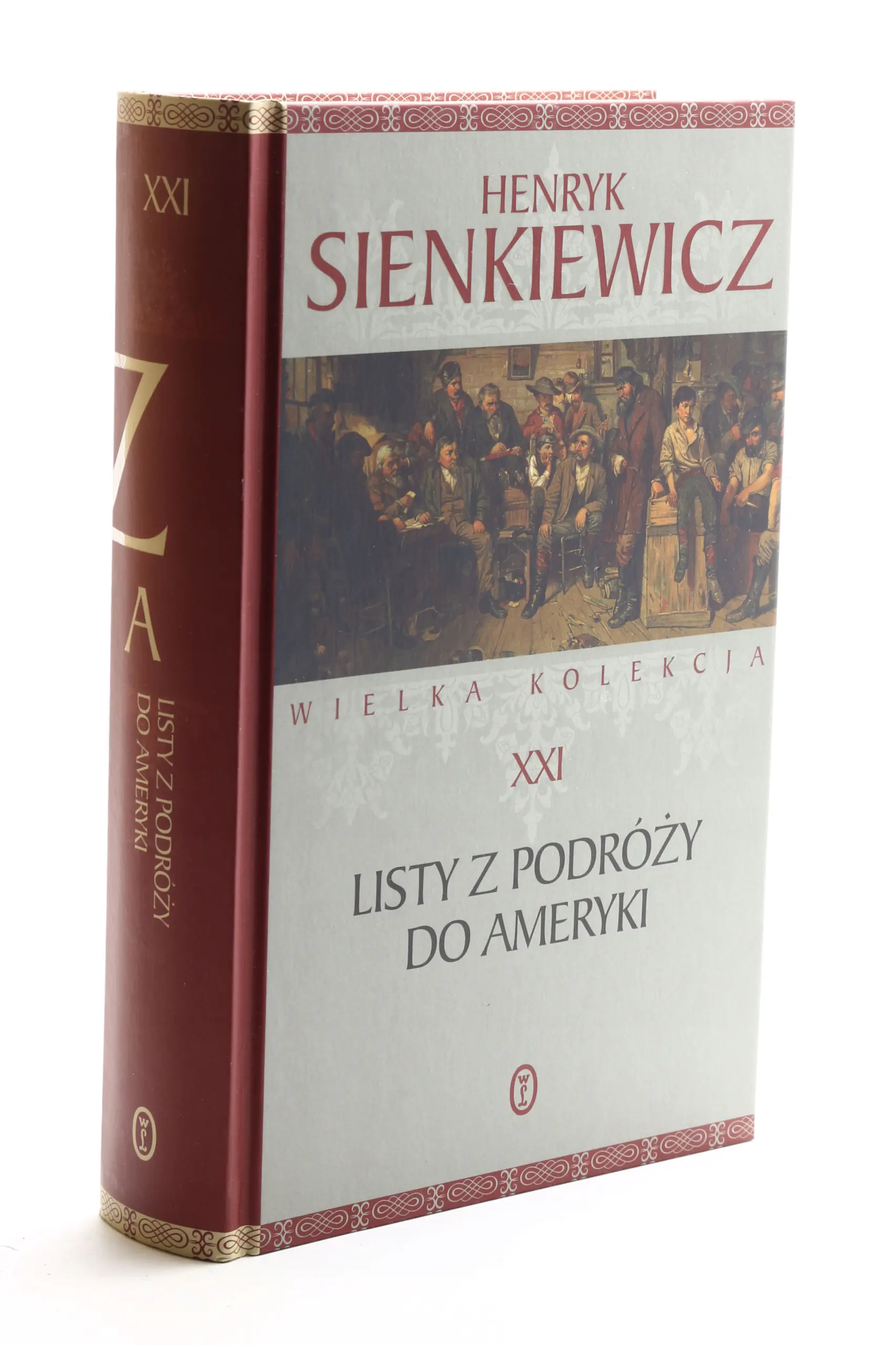 Książka - Listy z podróży do Ameryki