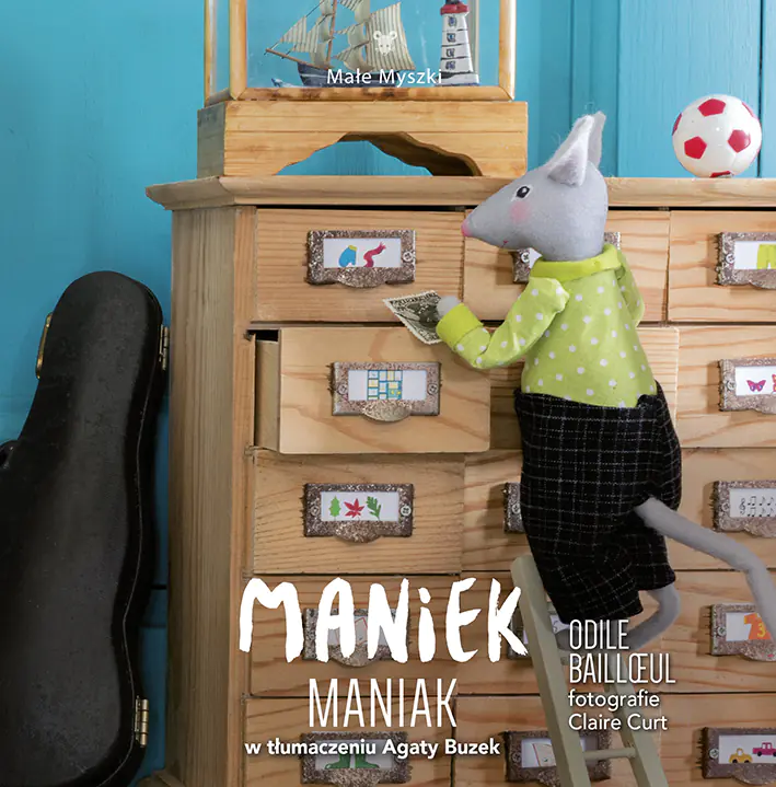 Książka - Maniek Maniak