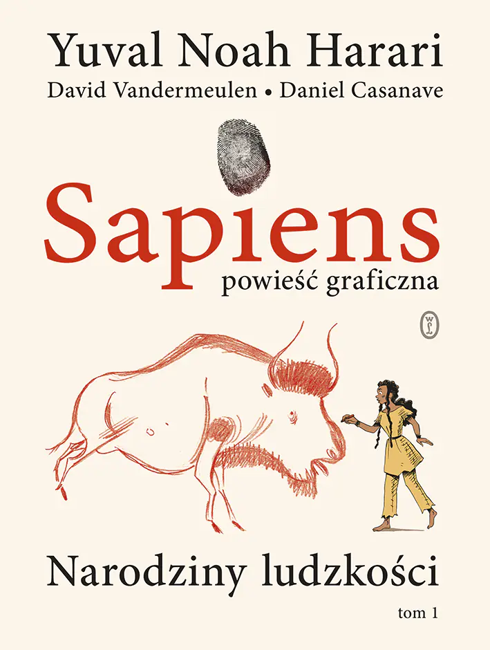 Książka - Sapiens. Część 1. Narodziny ludzkości. Opowieść graficzna