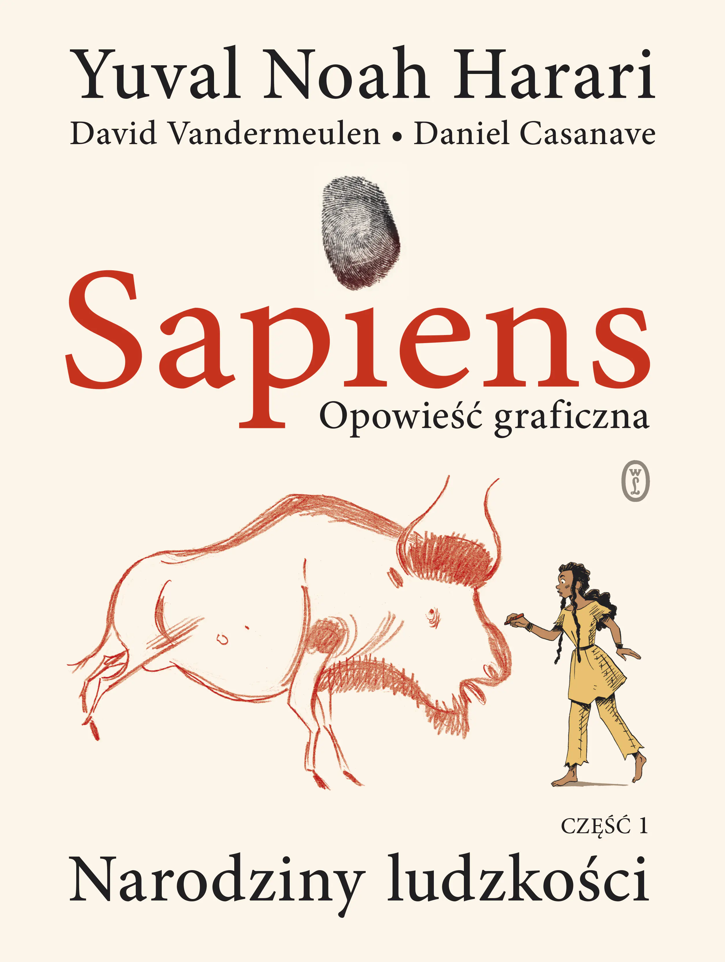 Książka - Sapiens. Opowieść graficzna. Narodziny ludzkości. Część 1.