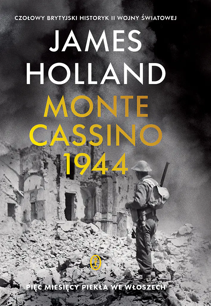 Książka - Monte Cassino. Pięć miesięcy piekła we Włoszech