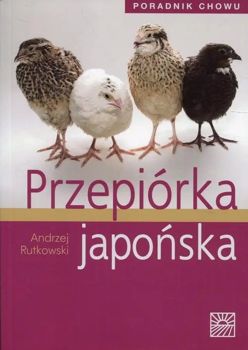 Książka - Przepiórka japońska Poradnik chowu