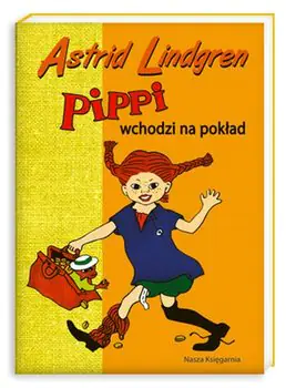 Książka - Pippi wchodzi na pokład