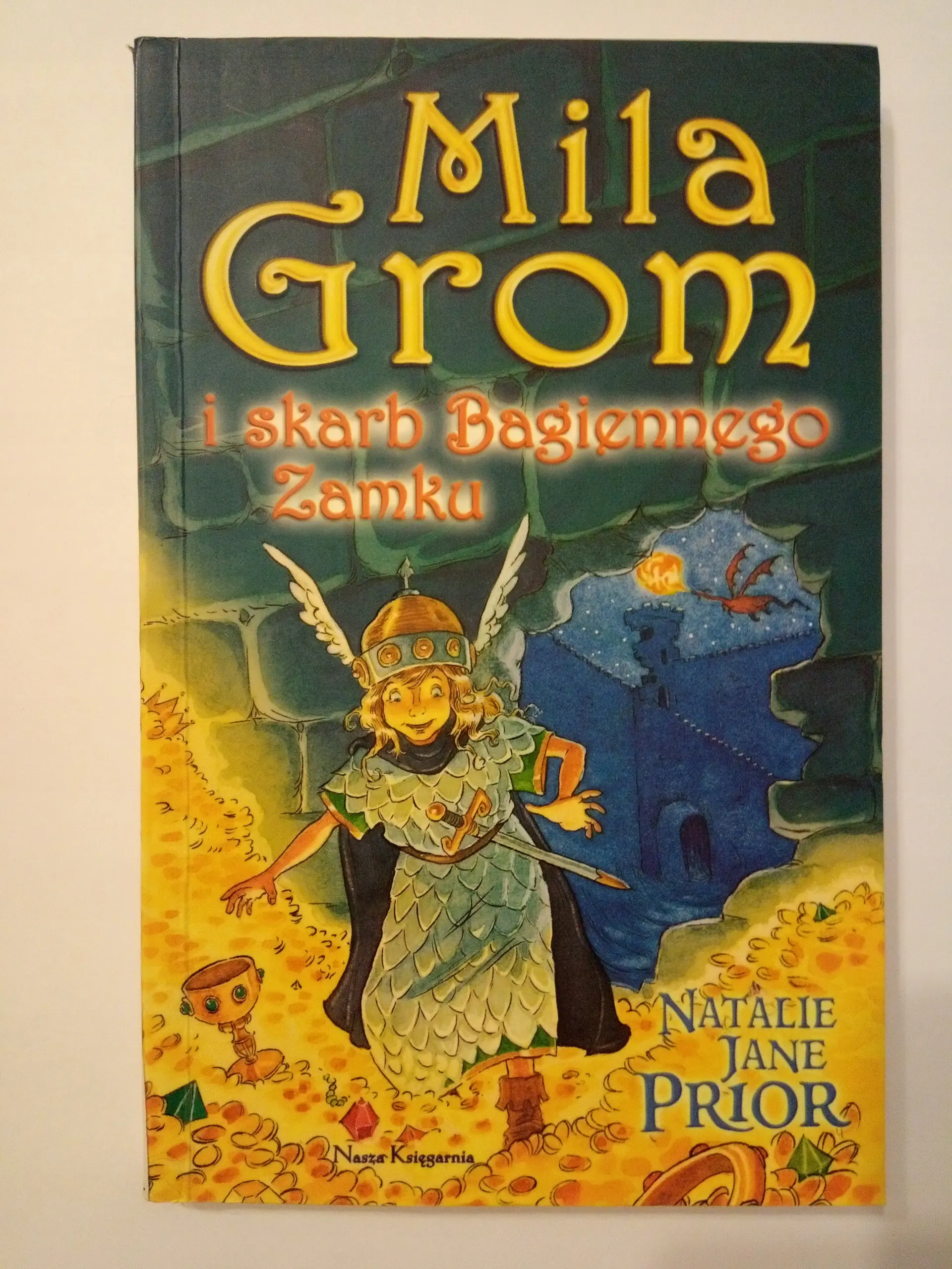 Książka - Mila Grom i Skarb Bagiennego Zamku