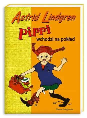 Książka - Pippi wchodzi na pokład