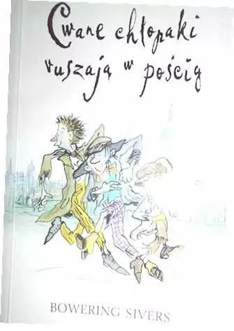 Książka - Cwane chłopaki ruszają w pościg