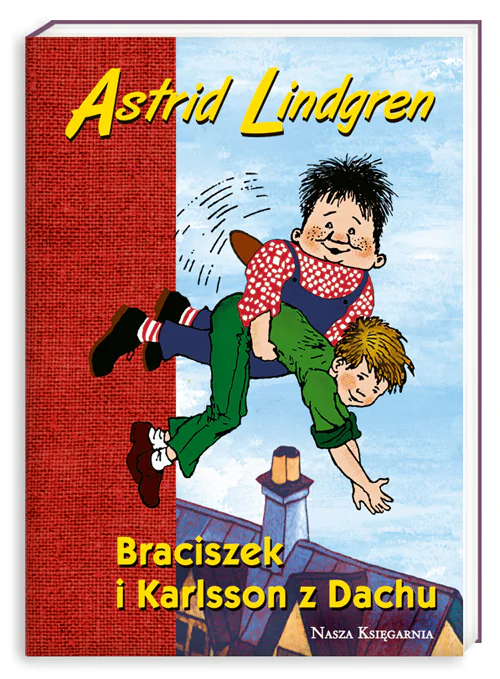 Książka - Braciszek i Karlsson z Dachu