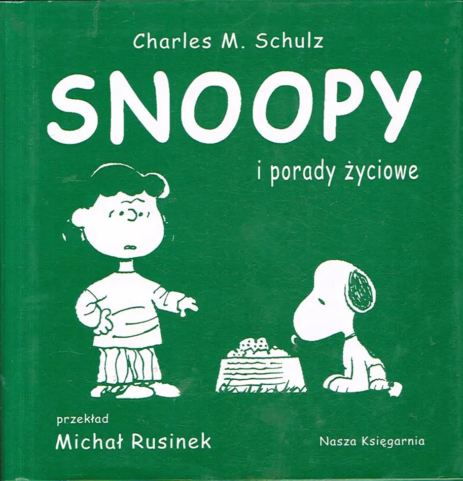 Książka - Snoopy i porady życiowe