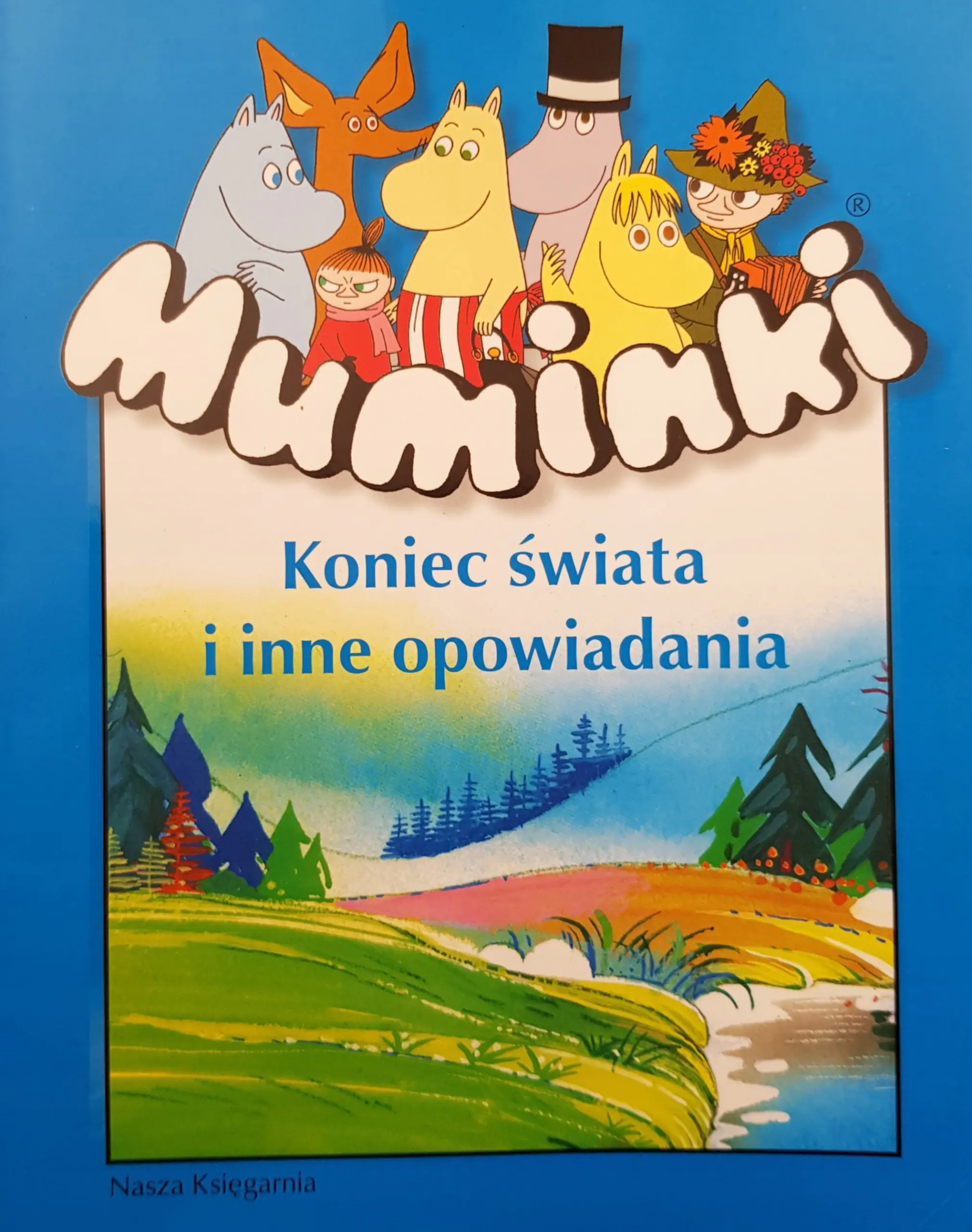 Książka - Muminki. Koniec świata i inne opowiadania