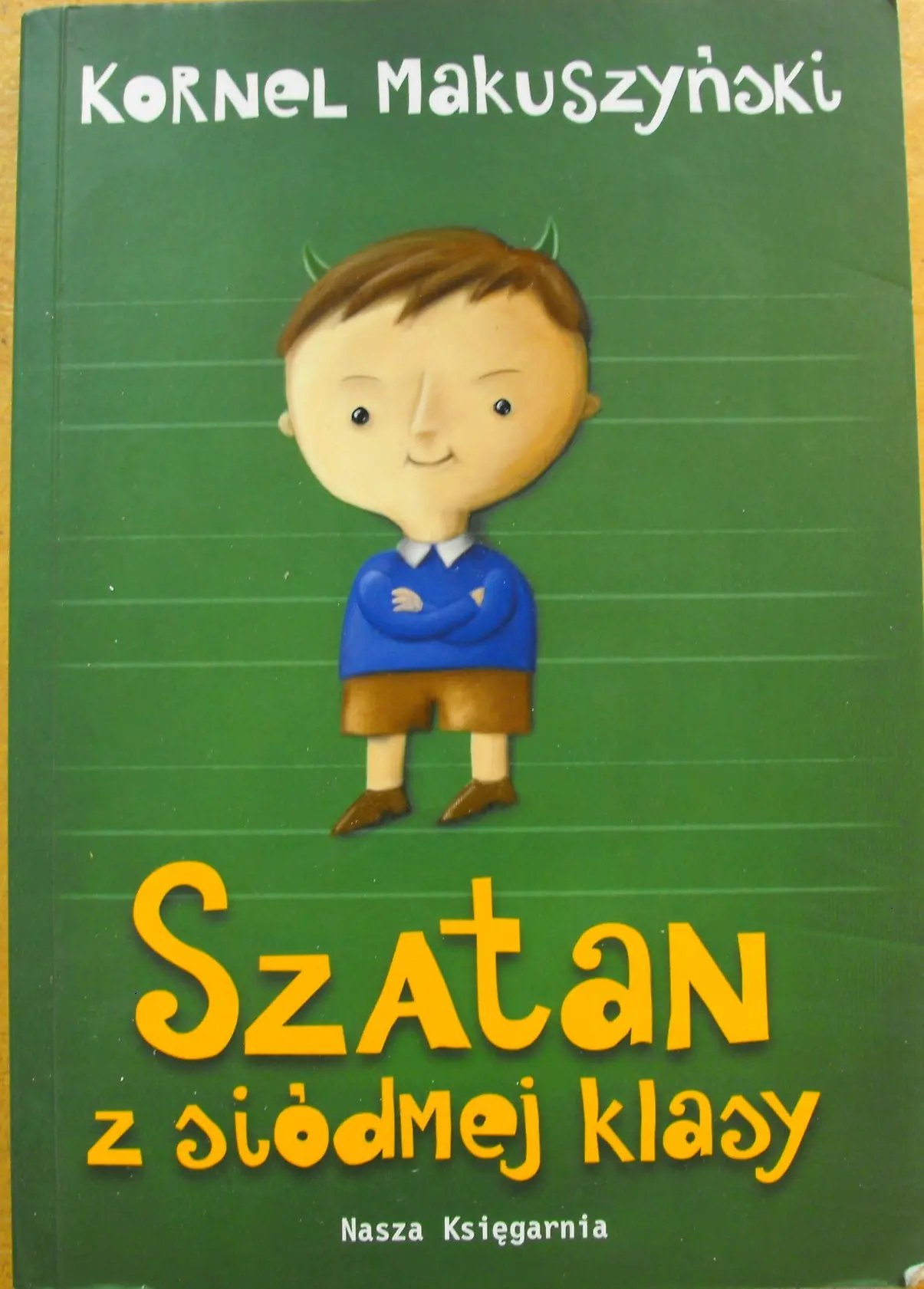 Książka - Szatan z siodmej klasy