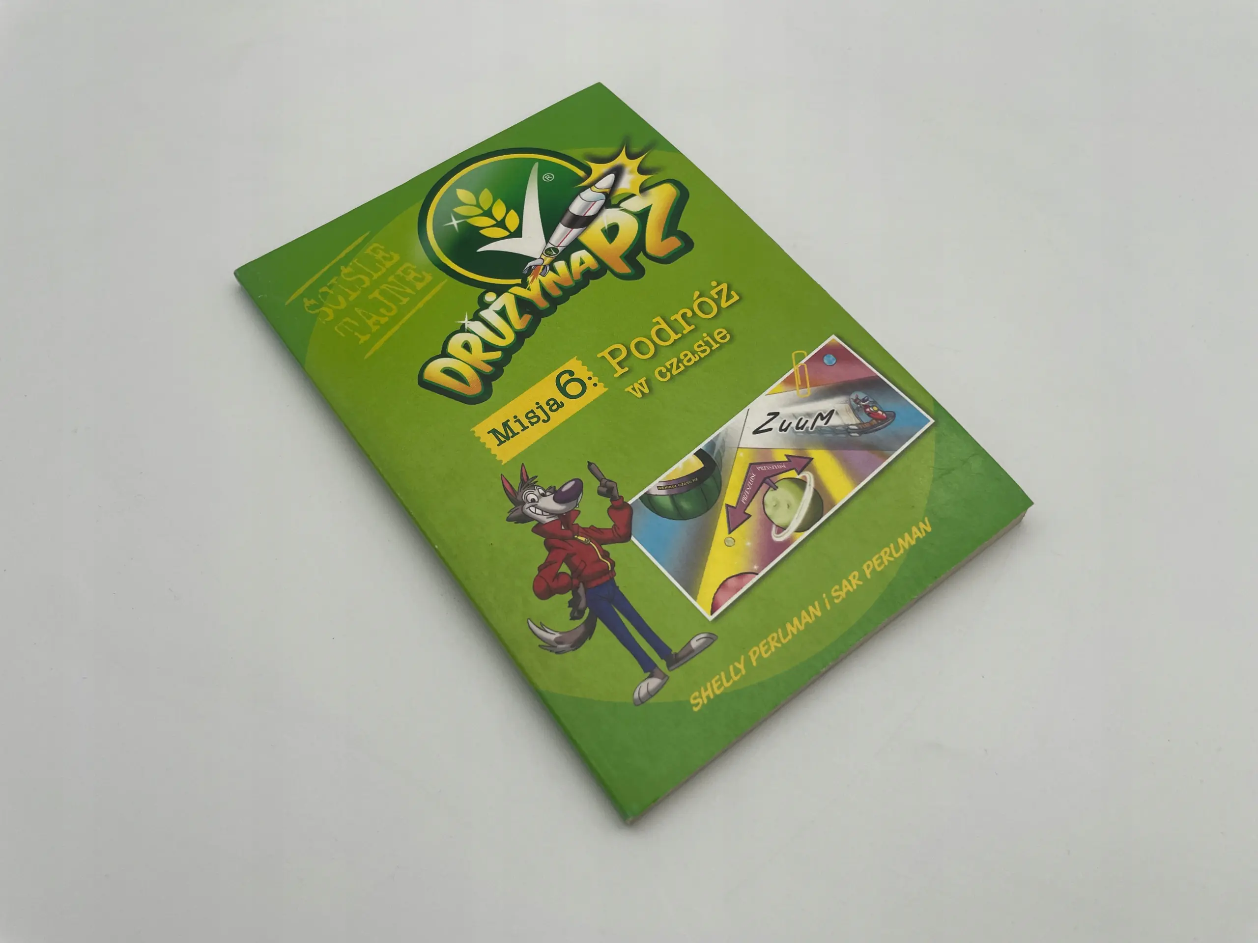 Książka - Misja 6: Podóż w czasie