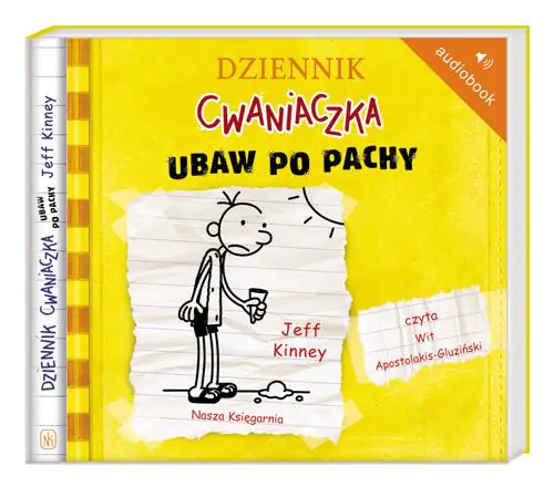 Książka - Ubaw po pachy. Dziennik cwaniaczka. Tom 4