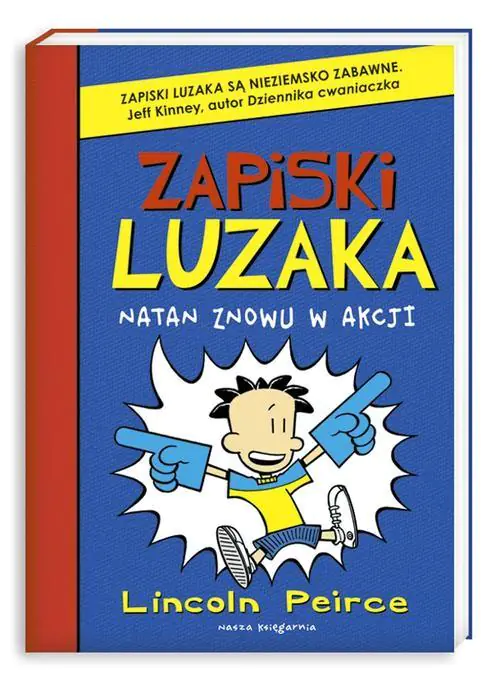 Książka - Natan znowu w akcji. Zapiski luzaka. Tom 2