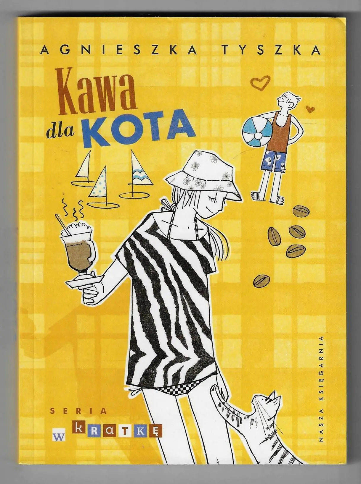 Książka - Seria w kratkę. Kawa dla Kota