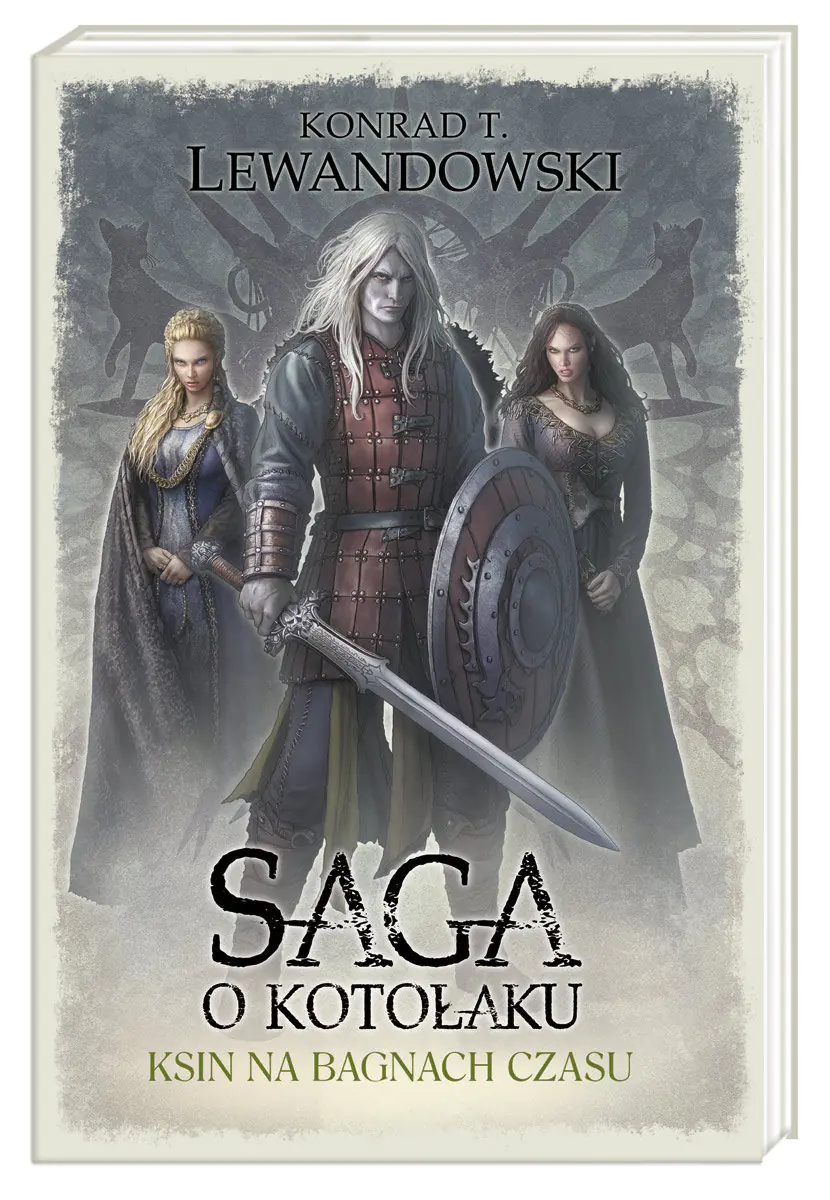 Książka - Ksin na Bagnach Czasu. Saga o kotołaku. Tom 6
