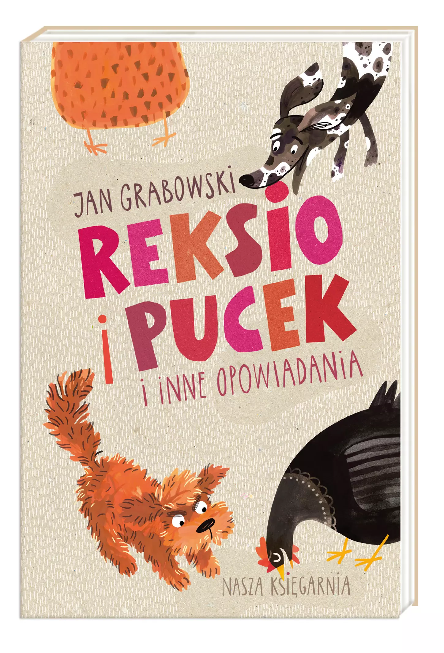 Książka - Reksio i Pucek i inne opowiadania