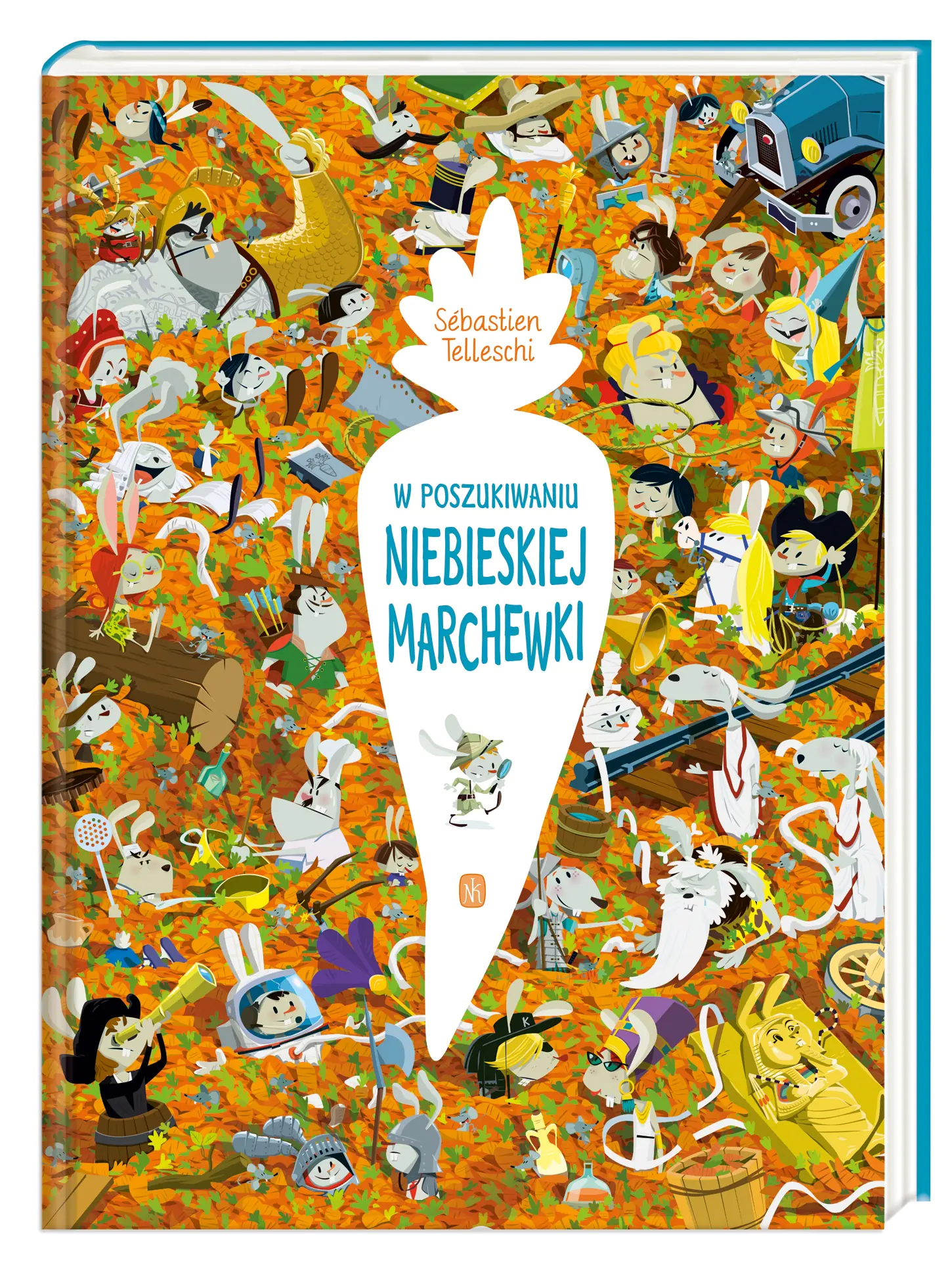 Książka - W poszukiwaniu Niebieskiej Marchewki