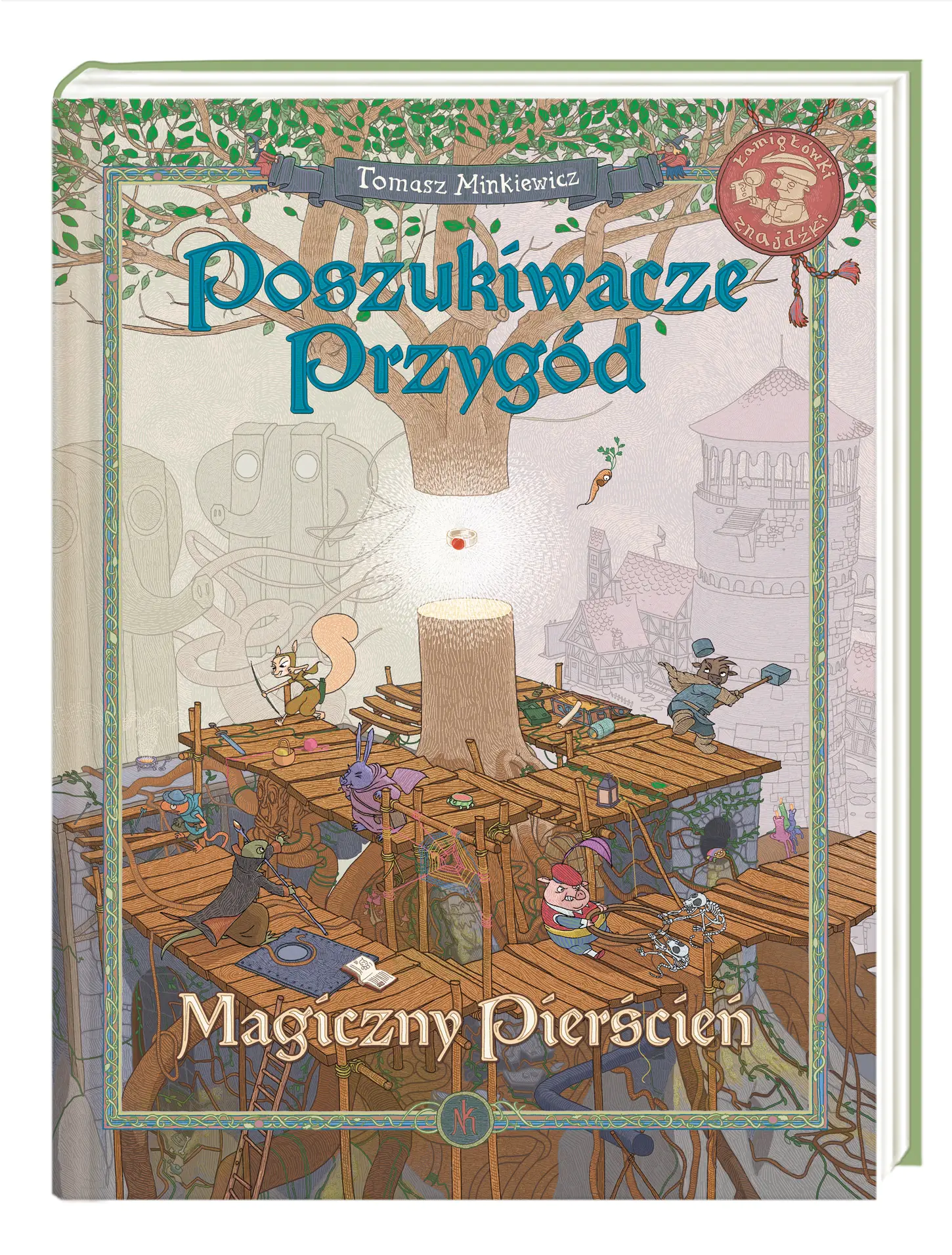 Książka - Poszukiwacze przygód. Magiczny pierścień