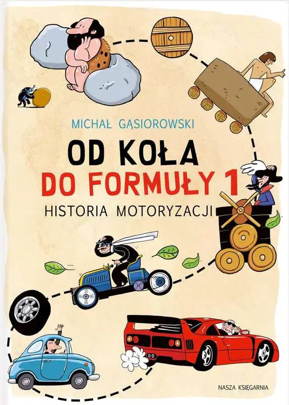 Książka - Od koła do Formuły 1. Historia motoryzacji