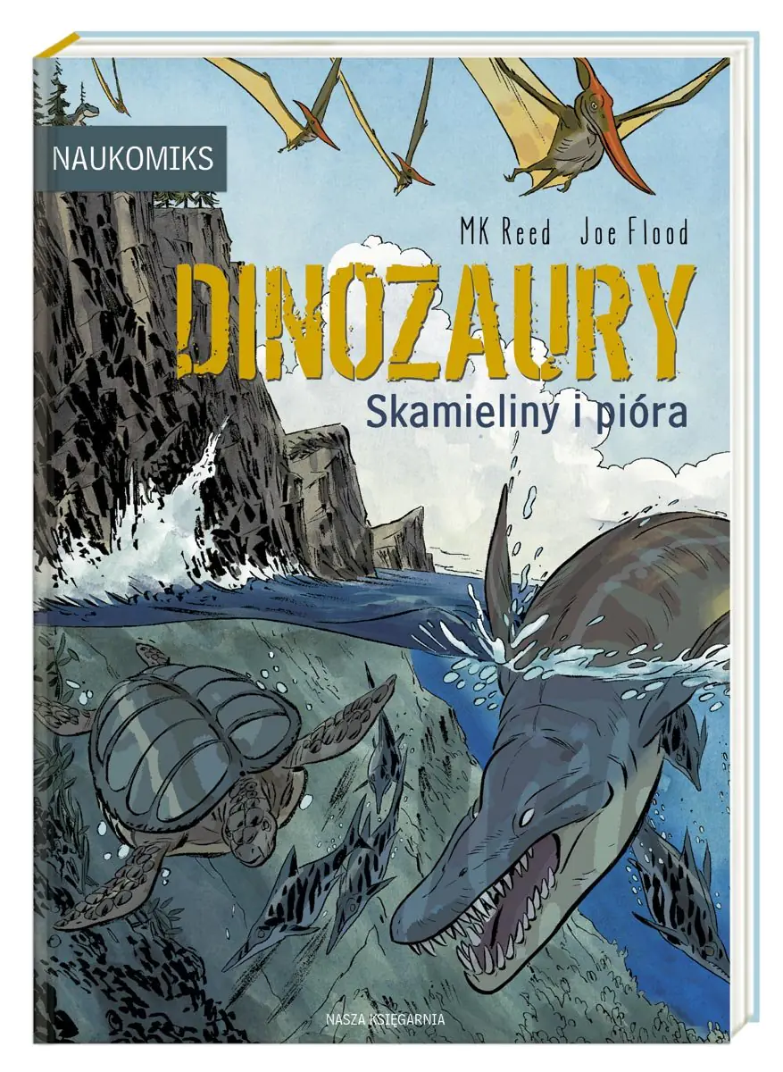 Książka - Dinozaury. Skamieliny i pióra