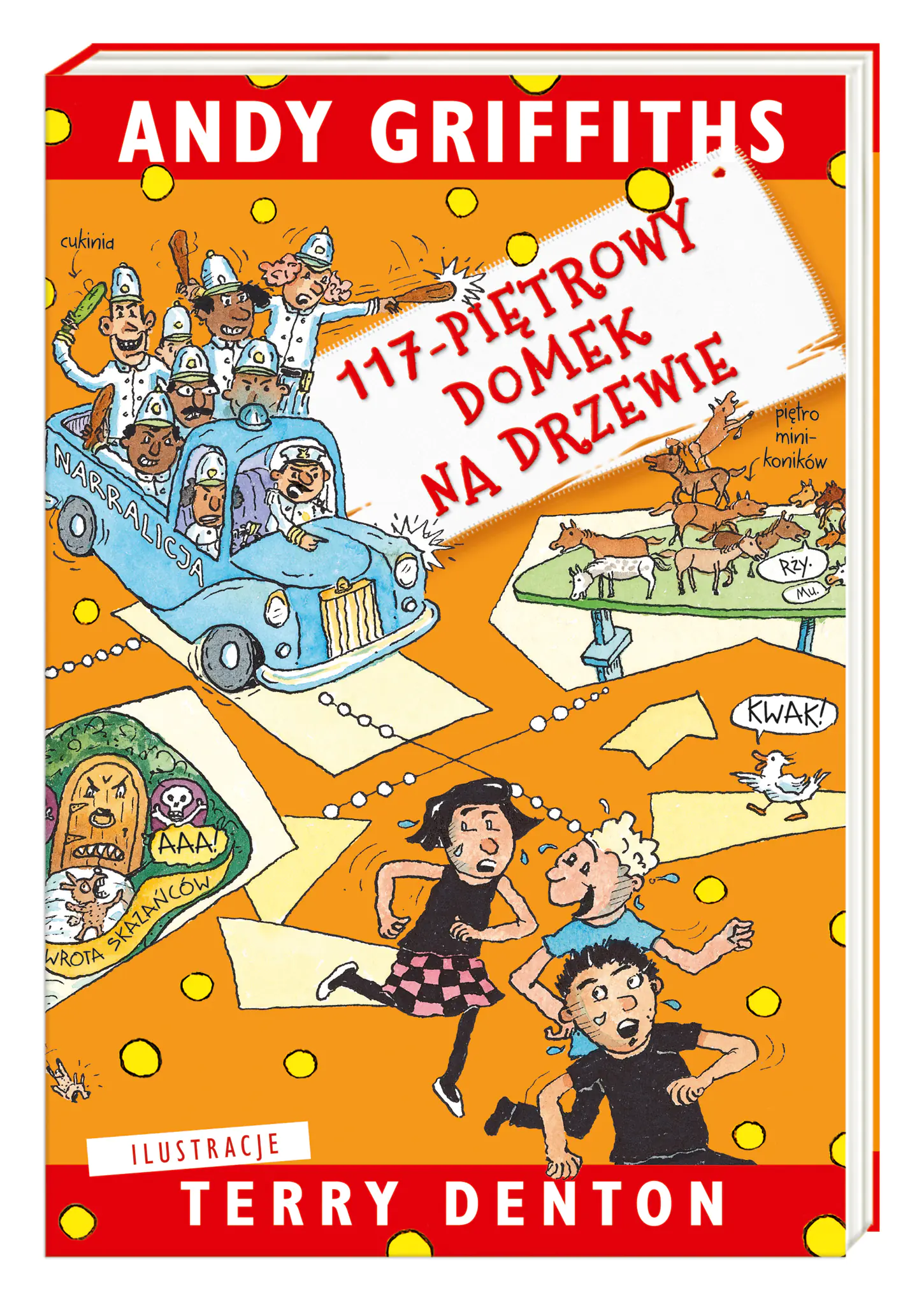 Książka - 117-piętrowy domek na drzewie