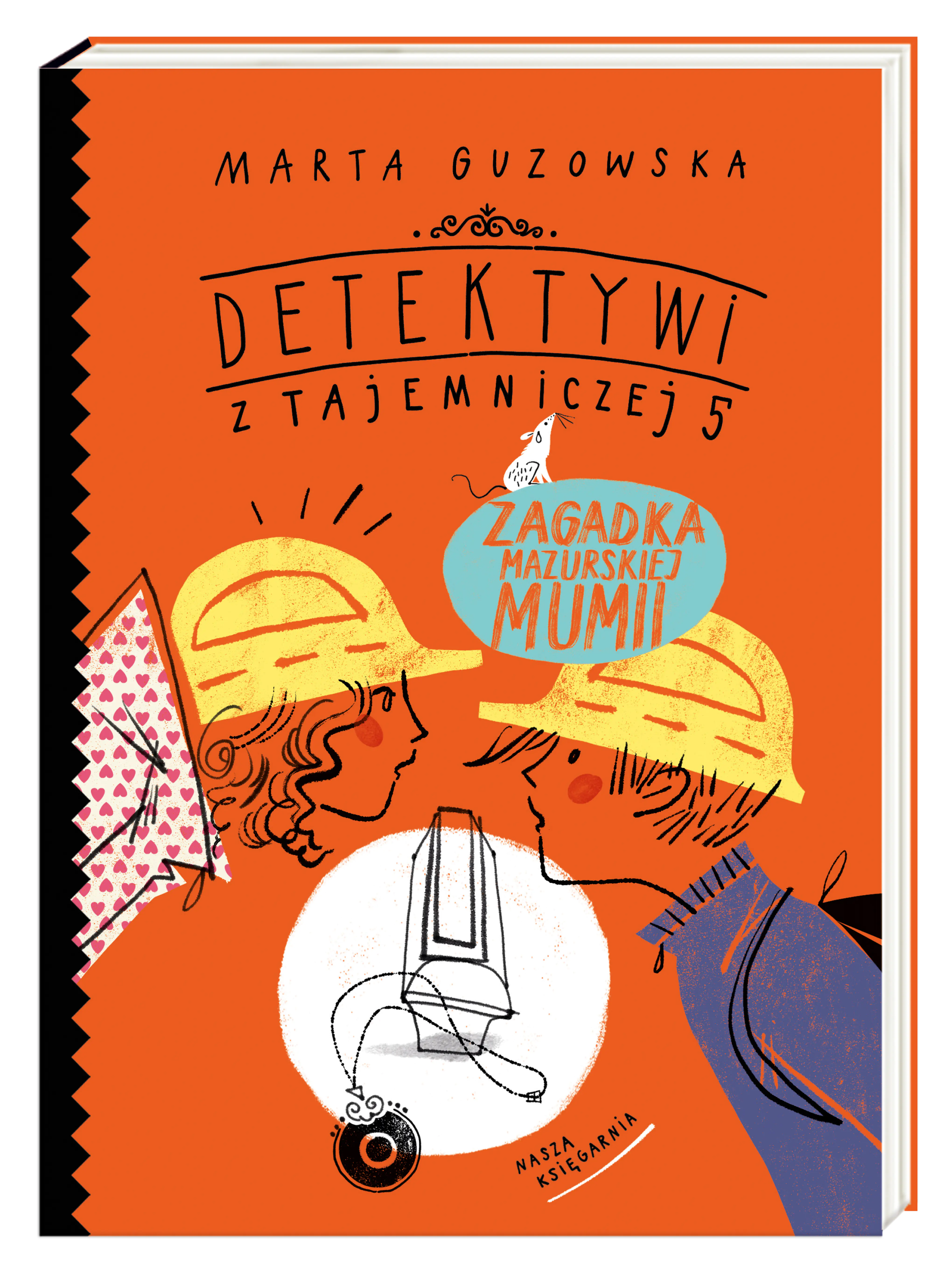 Książka - Zagadka mazurskiej mumii. Detektywi z Tajemniczej 5. Tom 6