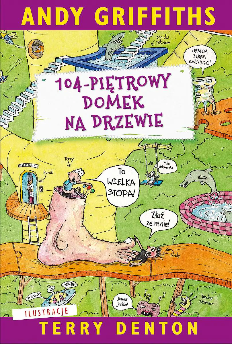 Książka - 104-piętrowy domek na drzewie