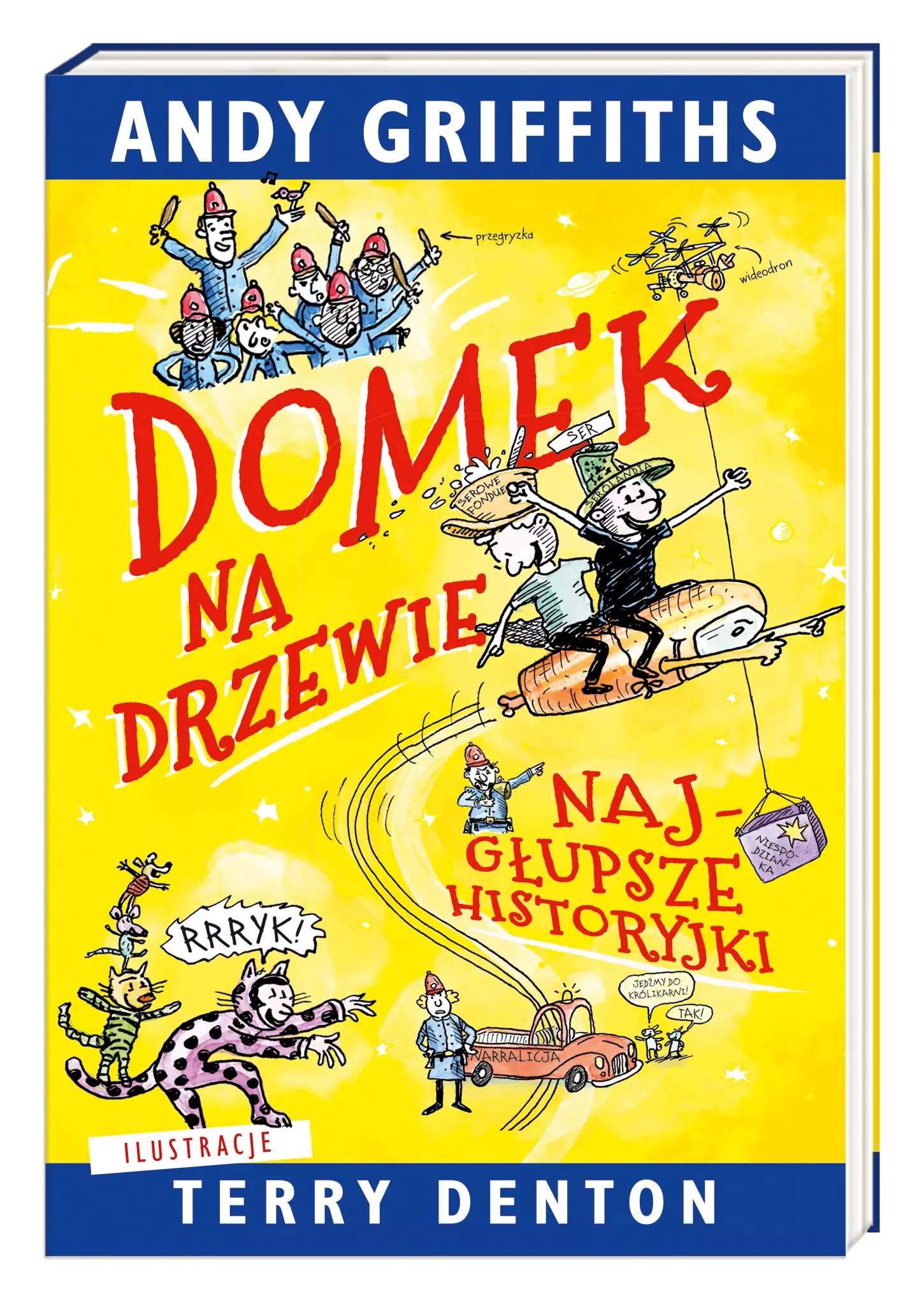 Książka - Domek na drzewie: najgłupsze historyjki