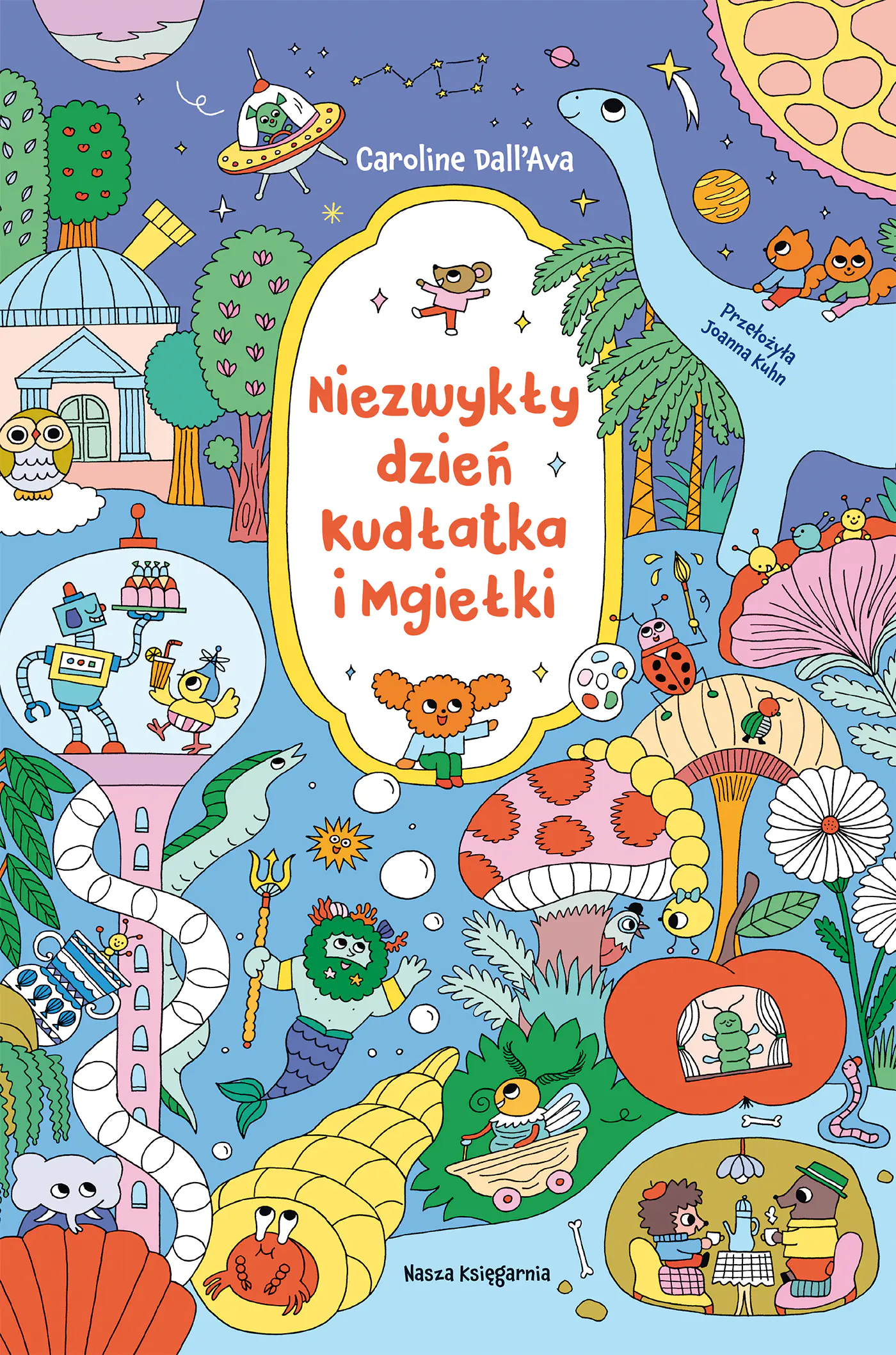 Książka - Niezwykły dzień Kudłatka i Mgiełki