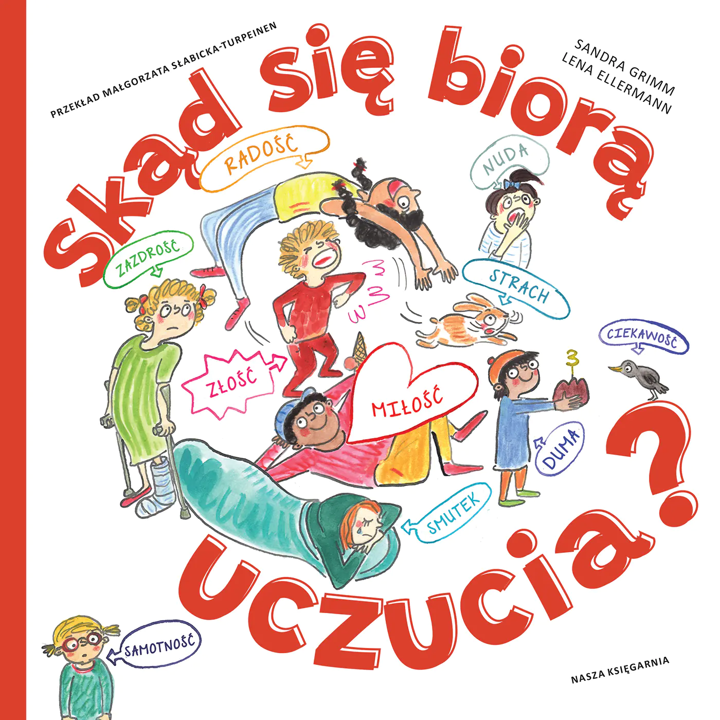 Książka - Skąd się biorą uczucia?