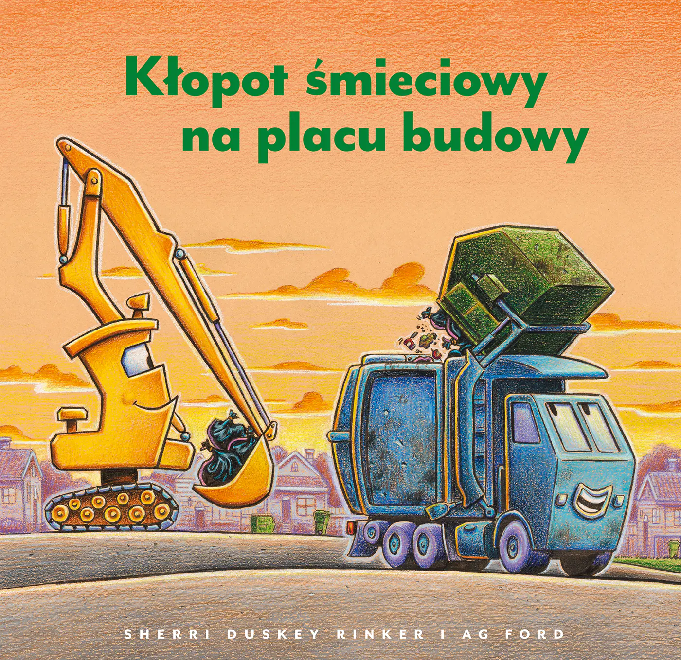 Książka - Kłopot śmieciowy na placu budowy
