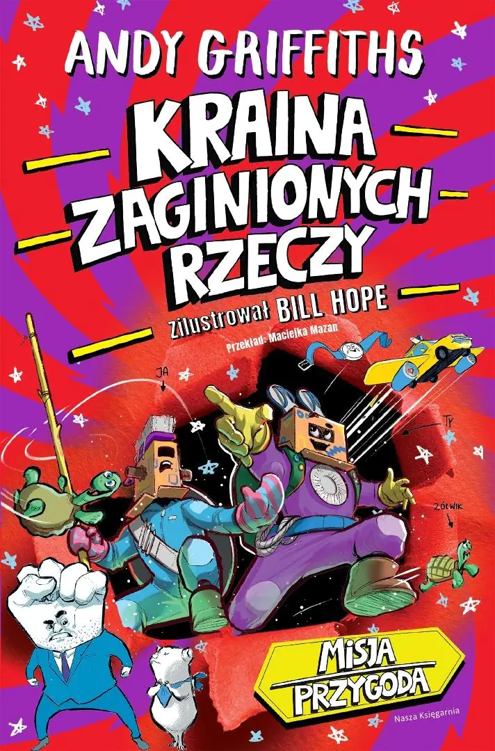 Książka - Kraina Zaginionych Rzeczy