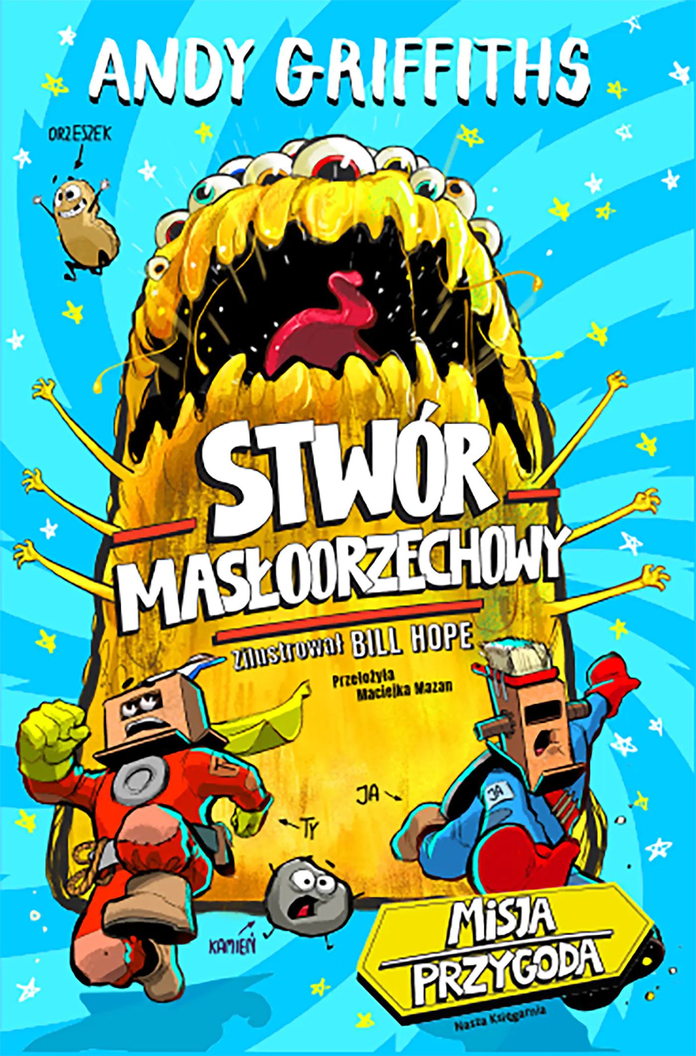 Książka - Stwór masłoorzechowy