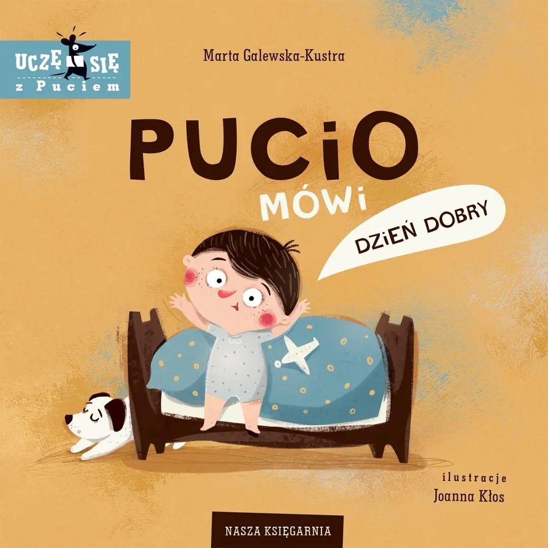 Książka - Pucio mówi dzień dobry