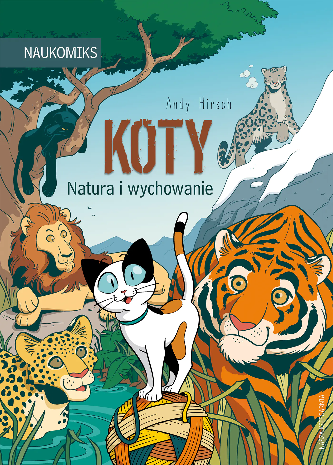 Książka - Koty. Natura i wychowanie